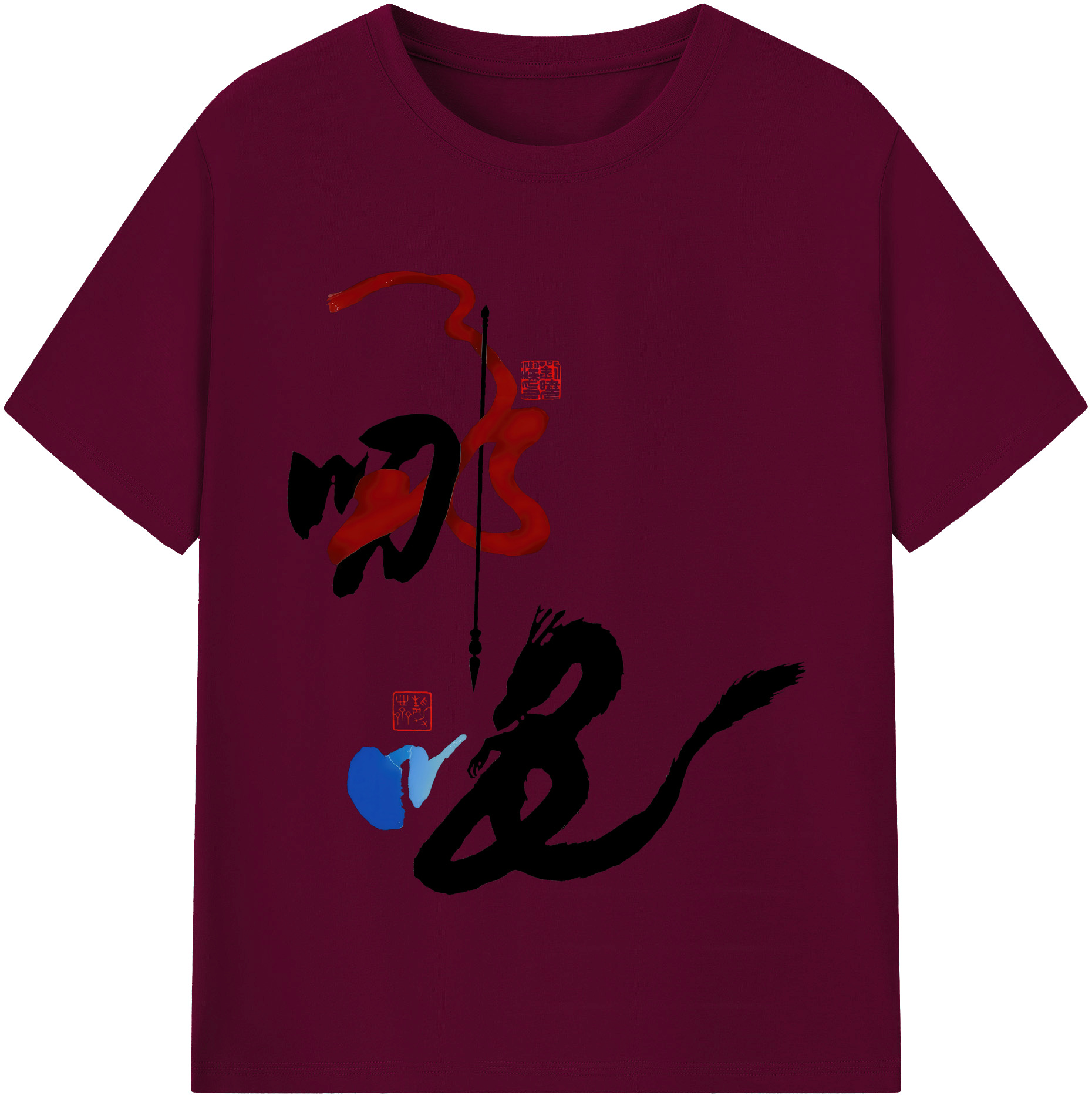 （画像用） Ne Zha 2 ナタ 魔童の大暴れ レディースカジュアルプリントTシャツ（綿100％）